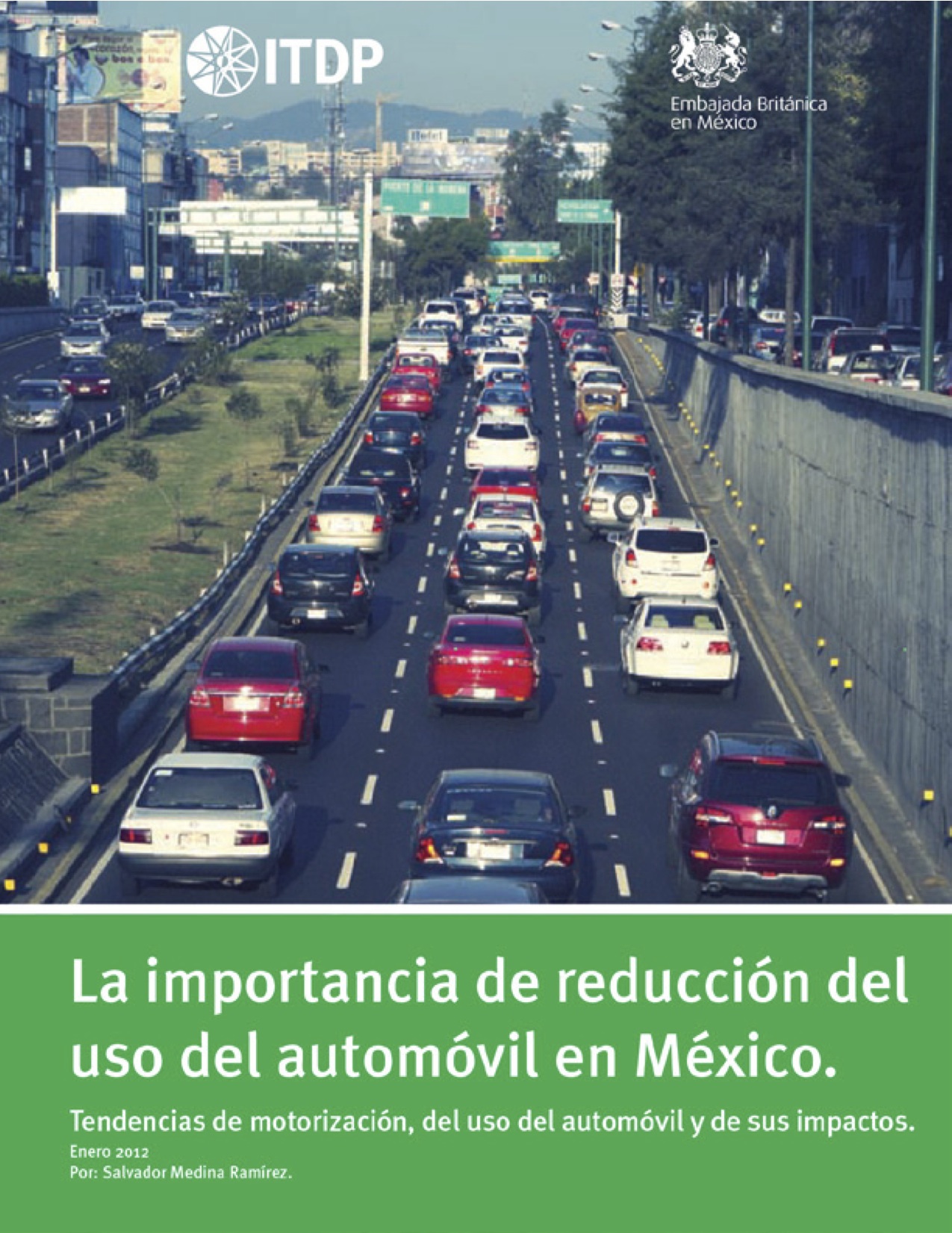 Importancia de reducción de uso del auto